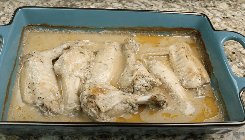 smothered turkey wings